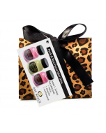 Spa Purse Leopard (PommegranateAlmond PearPink Lilly)