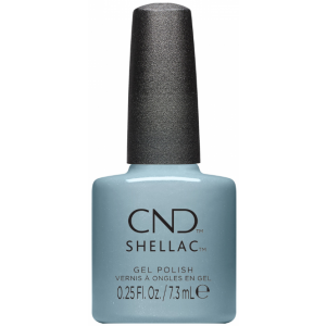 CND SHELLAC TEAL TEXTILE 0.25oz #449 Upcycle Chic Collection Fall 2023