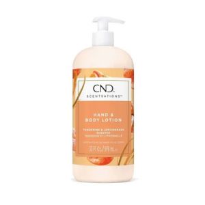 Lotion Tangerine et Lemongrass Scentsations