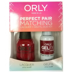 Perfect Pair - Darlings DefianceHoliday 2017 Stilletto on the Run(Lacquer  Gel FX Kit)