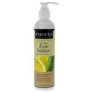 Cuccio Lytes Ultra-Sheer Body Butter White Limetta & Aloe Vera (8oz)