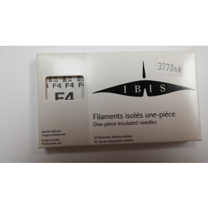 Electrolysis Stainless Steel Needles  Insulated F4