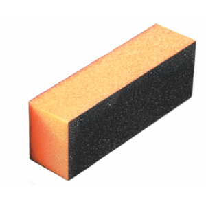 Block Orange Buffer Medium Fine