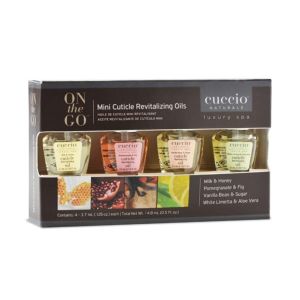 Cuccio Huile revitalisante pour cuticules-Mini- 4Pc X 0,125oz