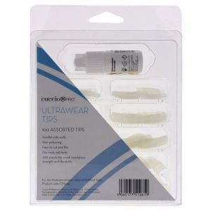 Cuccio Tips-Ultra Wear Assorted Pack 100pk