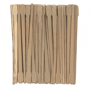 Wood Sticks for Eyebrow /Bâton en bois 3.5" Sourcils