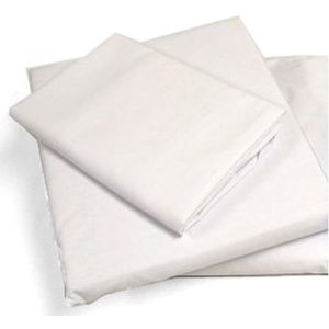 Sheets FLAT Microfiber 64"x94" (White)