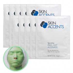 Skin Accents Spirulina Alginate Masks - Individual