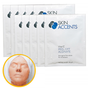 Skin Accents VITALIZE Masques au collagène à la vitamine C - Individuel