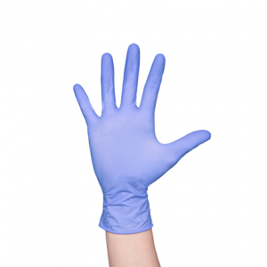 11-Gloves Blue Nitrile 3.2mil 100/box (M)