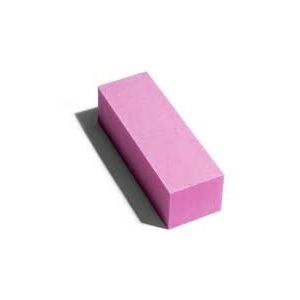 Block Pink Buffer "Softie" 100/180 Grit/Bloc Rose"Softie"Grain 100/180 Grit 20PK