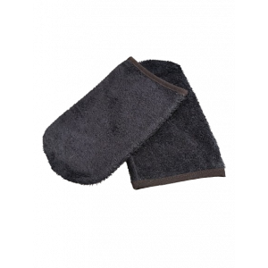 Facial Mitts (black short x 2)